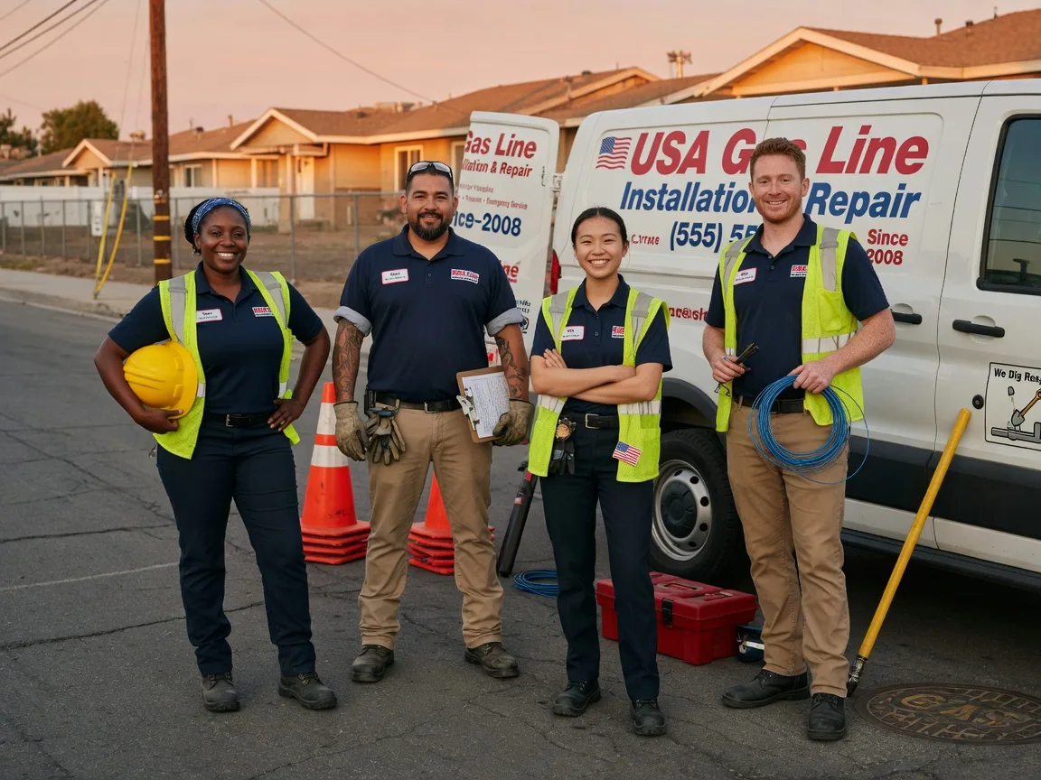 Gas Line Installation company in Rocky, OK